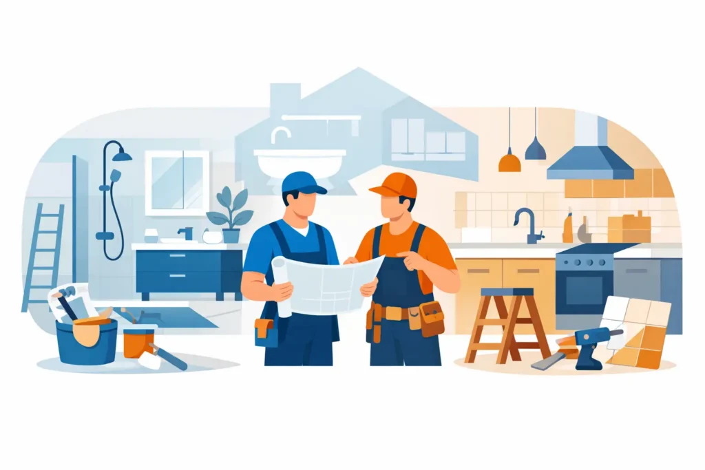 Bathroom and Kitchen Remodeling Contractors to Trust