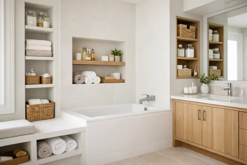 12 Top Bathroom Storage Ideas That Look Built-In
